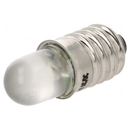 Lampă LED Albă 24V 24VAC | Electronic-mag.ro | Componente Electronice