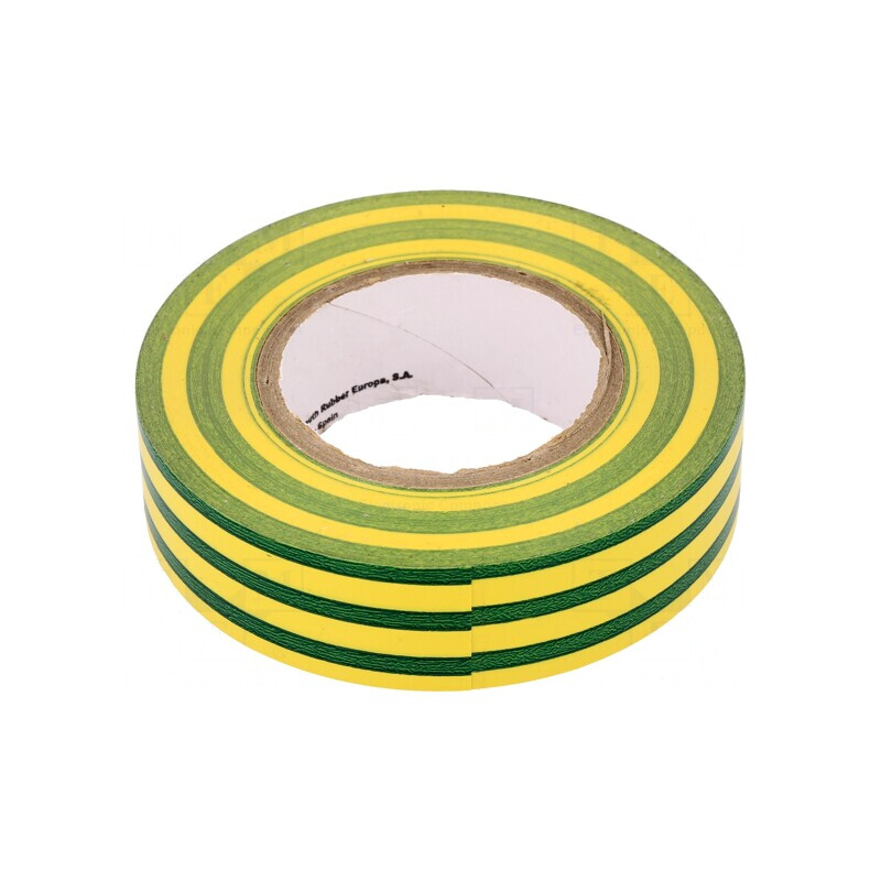 Bandă Electroizolantă Galben-Verde 19mm x 20m | Electronic-mag.ro | Componente Electronice Bandă Electroizolantă Galben-Verde 19mm x 20m | Electronic-mag.ro | Componente Electronice