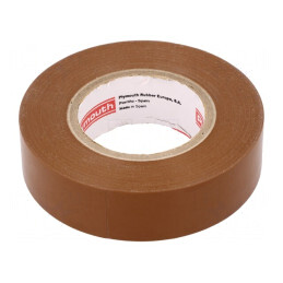 Bandă Electroizolantă Maro 19mm x 20m | Electronic-mag.ro | Componente Electronice
