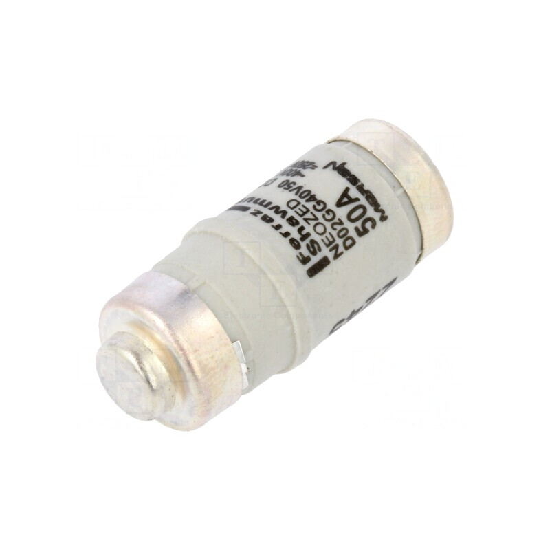 Siguranță Industrială gG 50A 400VAC 250VDC D02 | Electronic-mag.ro | Componente Electronice