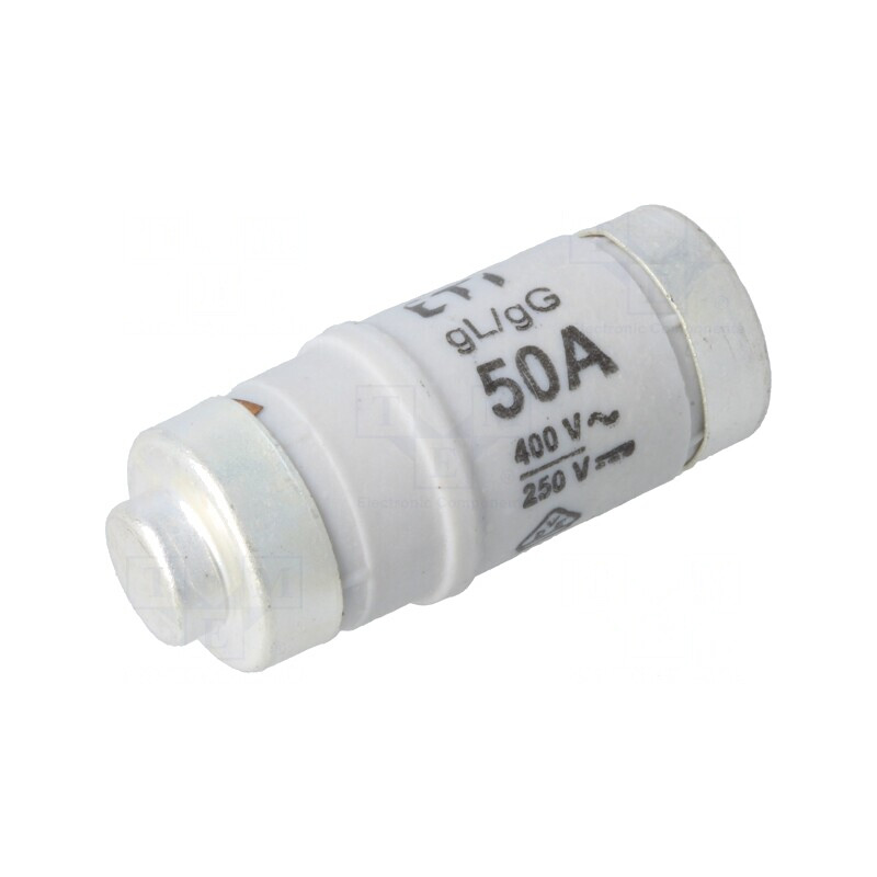 Siguranță Industrială gG/gL 50A 400V 250V D02 | Electronic-mag.ro | Componente Electronice
