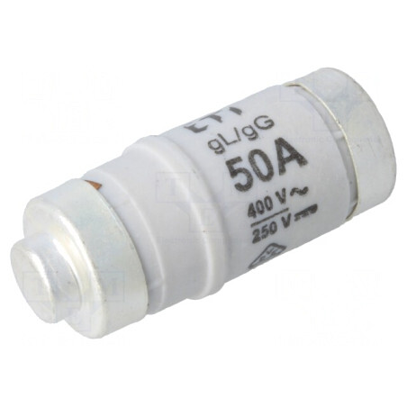 Siguranță Industrială gG/gL 50A 400V 250V D02 | Electronic-mag.ro | Componente Electronice