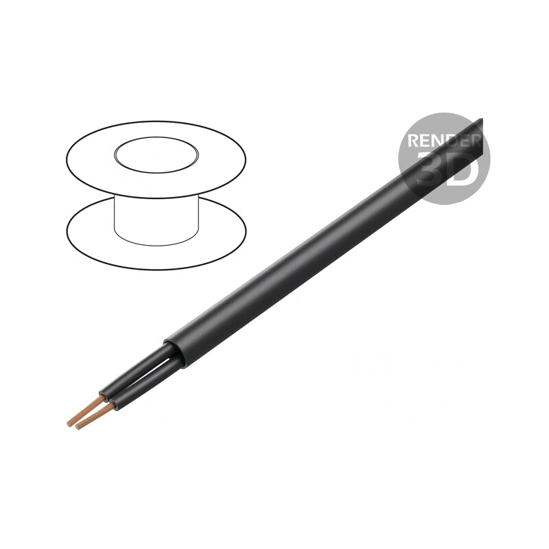Cablu ÖLFLEX ROBUST 210 2x1mm2 300V 500V Neecranat | Electronic-mag.ro | Componente Electronice