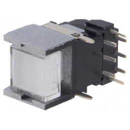 Comutator Tastatură DPST-NO cu LED 12V 0,05A | Electronic-mag.ro | Componente Electronice