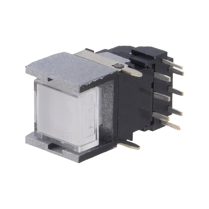 Comutator Tastatură DPST-NO cu LED 12V 0,05A | Electronic-mag.ro | Componente Electronice