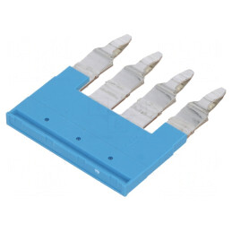 Punte cu șuruburi 4 piste albastră seria A | Electronic-mag.ro | Componente Electronice