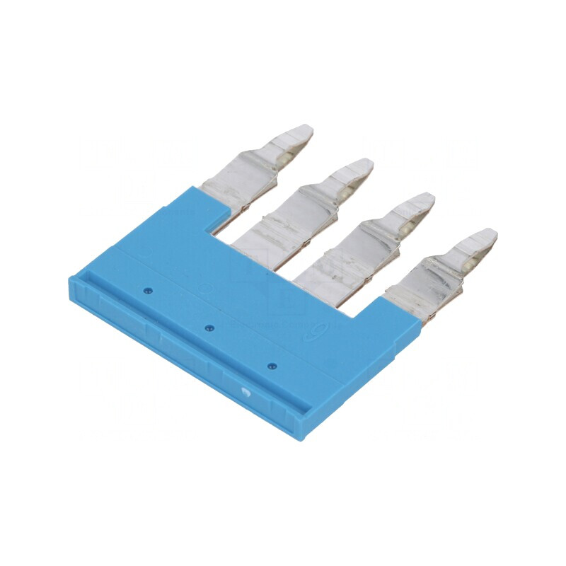 Punte cu șuruburi 4 piste albastră seria A | Electronic-mag.ro | Componente Electronice