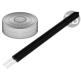 Cablu fibră optică HITRONIC POF 2.2mm