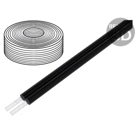 Cablu fibră optică HITRONIC POF 2.2mm | Electronic-mag.ro | Componente Electronice