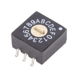 Întrerupător Codificare HEX/BCD SMT 16 Pozitii | Electronic-mag.ro | Componente Electronice