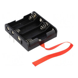 Suport Baterii AA x4 PCB | Electronic-mag.ro | Componente Electronice