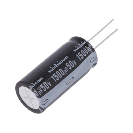 Condensator Electrolitic THT 1500uF 50V 18x40mm | Electronic-mag.ro | Componente Electronice