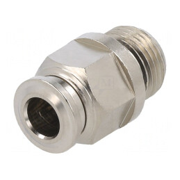 Racord Push-In Alamă Nichelată 20bar | Electronic-mag.ro | Componente Electronice