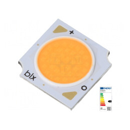 LED COB 9.1W 1254lm 120° 13.5x13.5x1.7mm