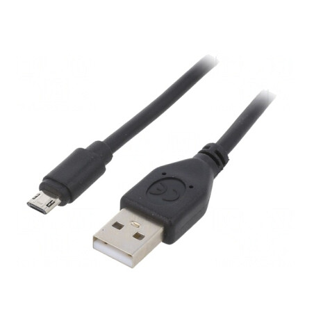 Cablu USB 2.0 A la Micro B Reversibil Aurit | Electronic-mag.ro | Componente Electronice