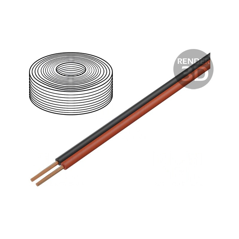 Cablu Electric LiYz 2x0,08mm2 60V 5m Negru/Roşu | Electronic-mag.ro | Componente Electronice Cablu Electric LiYz 2x0,08mm2 60V 5m Negru/Roşu | Electronic-mag.ro | Componente Electronice