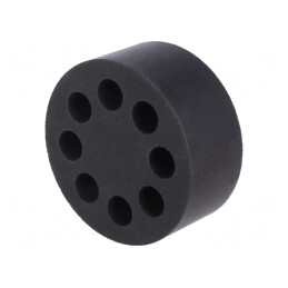 Insert Presetupă 7mm M50 IP54 Cauciuc NBR 8 Orificii | Electronic-mag.ro | Componente Electronice