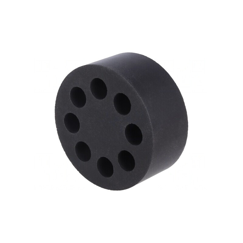 Insert Presetupă 7mm M50 IP54 Cauciuc NBR 8 Orificii | Electronic-mag.ro | Componente Electronice