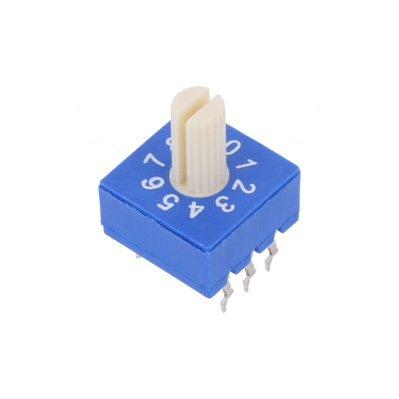 Întrerupător codificare DEC/BCD 10 poziții THT Rizol | Electronic-mag.ro | Componente Electronice