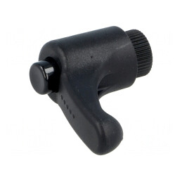 Manetă Franceză Neagră 30mm 10mm | Electronic-mag.ro | Componente Electronice