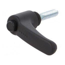 Manetă Franceză Neagră 25mm x 44mm | Electronic-mag.ro | Componente Electronice