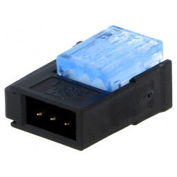 Cablu-cablu/PCB; mufă; tată; PIN: 3; 2mm; IDC; pe cablu; Mini-Clamp