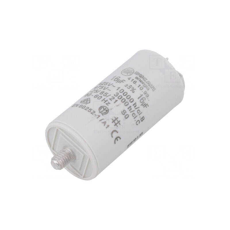Condensator Motor 16uF 425VAC | Electronic-mag.ro | Componente Electronice