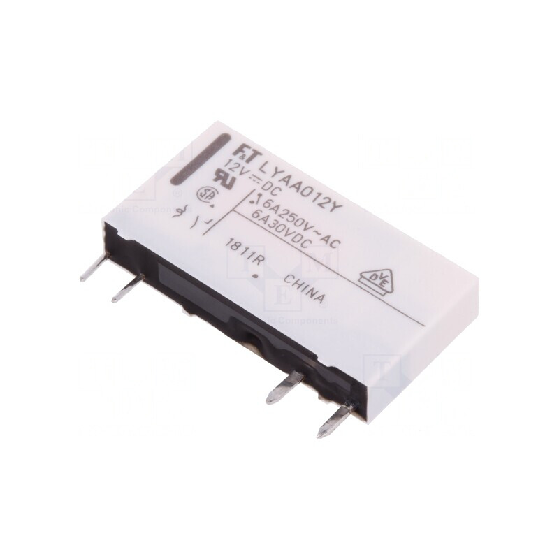 Releu Electromagnetic SPST-NO 12VDC 6A 250VAC | Electronic-mag.ro | Componente Electronice Releu Electromagnetic SPST-NO 12VDC 6A 250VAC | Electronic-mag.ro | Componente Electronice