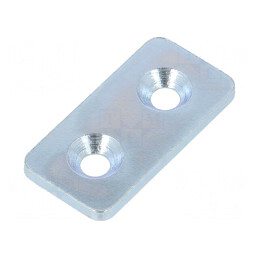 Bară Dreaptă Oțel 20mm x 40mm | Electronic-mag.ro | Componente Electronice