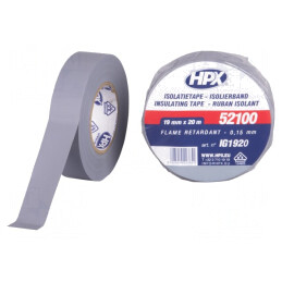 Bandă Electroizolantă Gri 19mm x 20m | Electronic-mag.ro | Componente Electronice