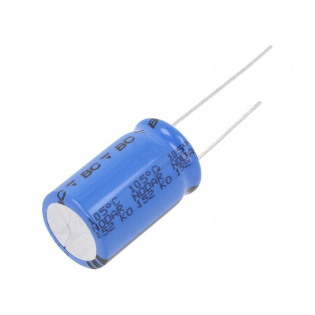 Condensator Electrolitic THT 100uF 250VDC 16x25mm | Electronic-mag.ro | Componente Electronice