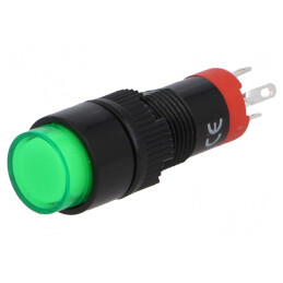 Comutator apăsare 2 poziții SPDT 0.5A 250VAC IP40 | Electronic-mag.ro | Componente Electronice
