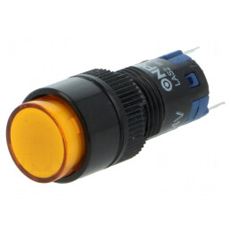 Comutator apăsare 2 poziții SPDT 0,5A 250VAC IP40 | Electronic-mag.ro | Componente Electronice