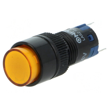 Comutator apăsare 2 poziții SPDT 0,5A 250VAC IP40 | Electronic-mag.ro | Componente Electronice