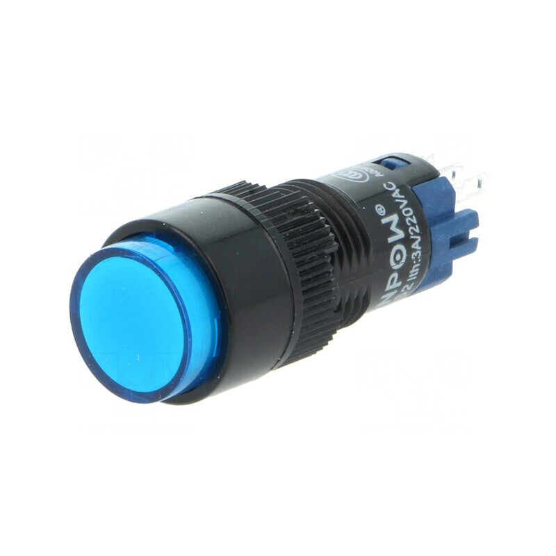 Comutator apăsare 2 poziții SPDT 0,5A 250VAC IP40 | Electronic-mag.ro | Componente Electronice