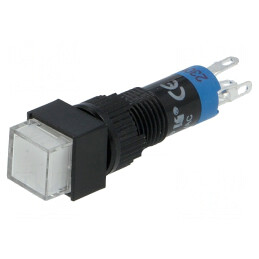Comutator apăsare SPDT 0.5A 250VAC IP40 | Electronic-mag.ro | Componente Electronice