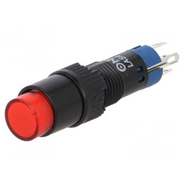 Comutator apăsare 2 poziții SPDT 0.5A 250VAC IP40 | Electronic-mag.ro | Componente Electronice