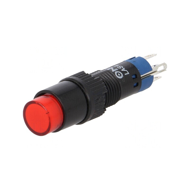 Comutator apăsare 2 poziții SPDT 0.5A 250VAC IP40 | Electronic-mag.ro | Componente Electronice