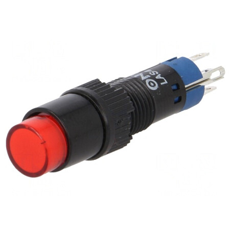 Comutator apăsare 2 poziții SPDT 0.5A 250VAC IP40 | Electronic-mag.ro | Componente Electronice