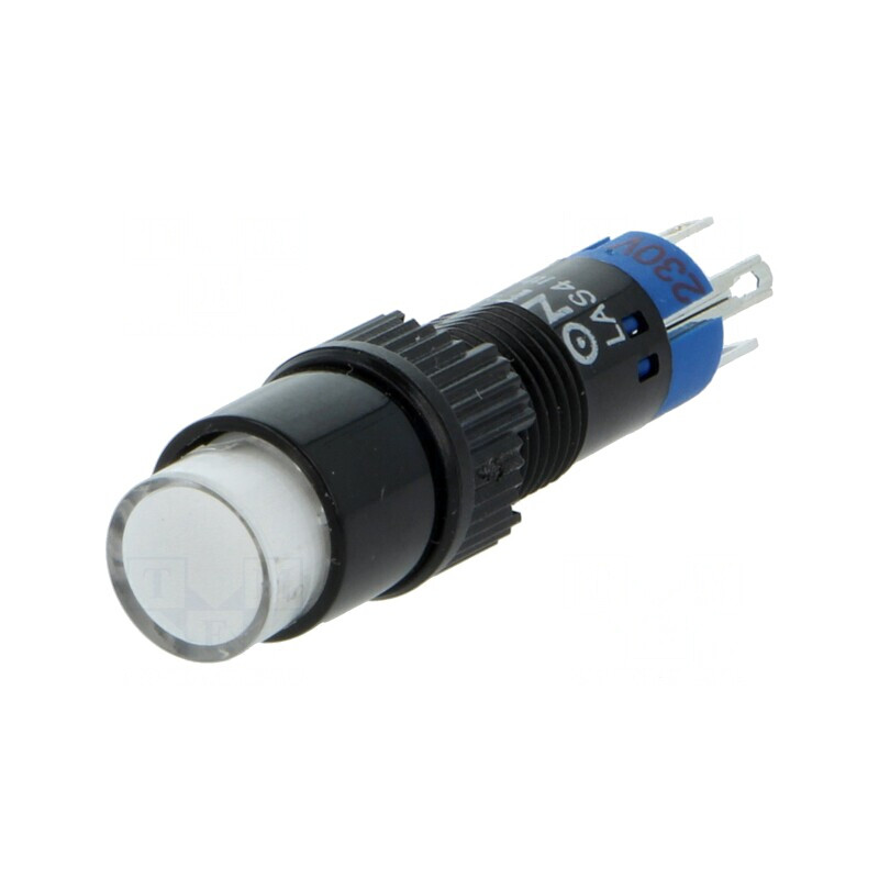 Comutator cu Apăsare 2 Poz SPDT 0.5A 250VAC IP40 | Electronic-mag.ro | Componente Electronice