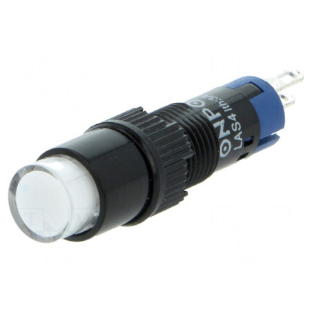 Comutator acționat prin apăsare 2 poziții ON-ON 0,5A/250VAC | Electronic-mag.ro | Componente Electronice