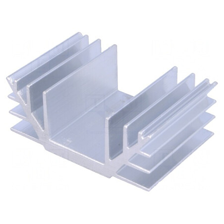 Radiator Aluminiu 50mm x 74mm x 30mm | Electronic-mag.ro | Componente Electronice