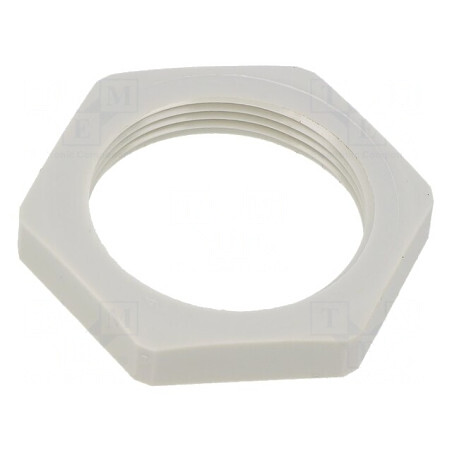 Piuliță Filet Metric Poliamidă Gri 41mm PMAFIX MN -40÷105°C | Electronic-mag.ro | Componente Electronice