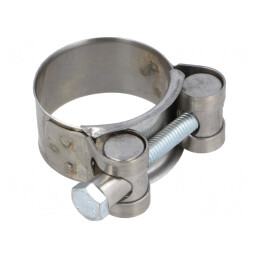 Colier cu Șurub 20mm Oțel Cromat 32-35mm | Electronic-mag.ro | Componente Electronice