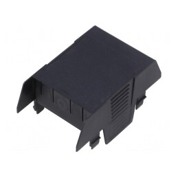 Capac Carcase UL94HB ABS Negru 45mm | Electronic-mag.ro | Componente Electronice