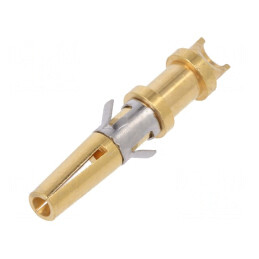 Pin Mamă Alamă Nichelat 18-14AWG Buccaneer 6000 Lipire | Electronic-mag.ro | Componente Electronice