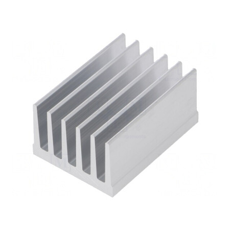 Radiator Extrudat cu Aripioare 50mm x 36,8mm | Electronic-mag.ro | Componente Electronice