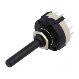 Comutator rotativ 12 poziții 0,3A 125VAC 1A 30VDC | Electronic-mag.ro | Componente Electronice