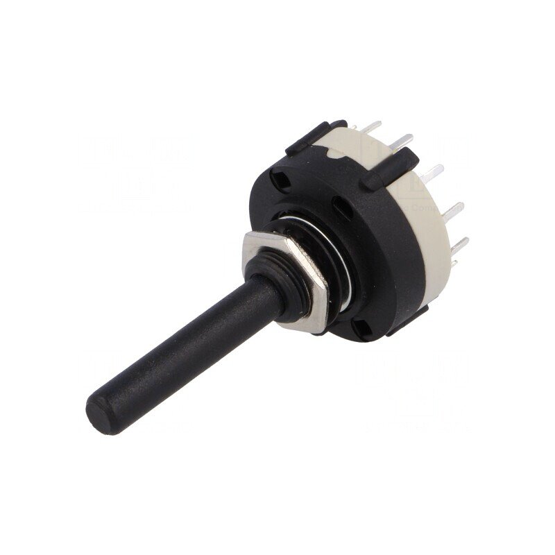 Comutator rotativ 12 poziții 0,3A 125VAC 1A 30VDC | Electronic-mag.ro | Componente Electronice