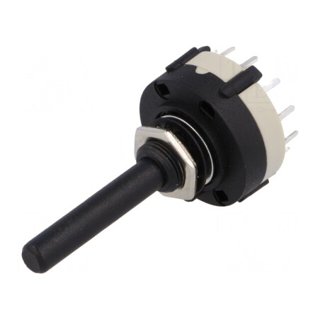 Comutator rotativ 12 poziții 0,3A 125VAC 1A 30VDC | Electronic-mag.ro | Componente Electronice